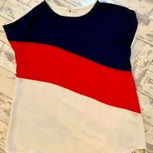 Red, White and Blue Top